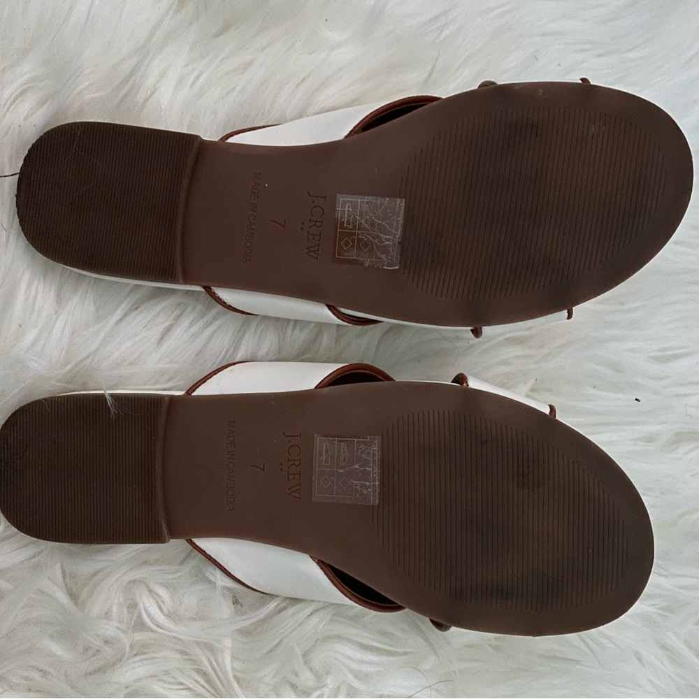 Used once - J.Crew weave sandals - Picture 2 of 2